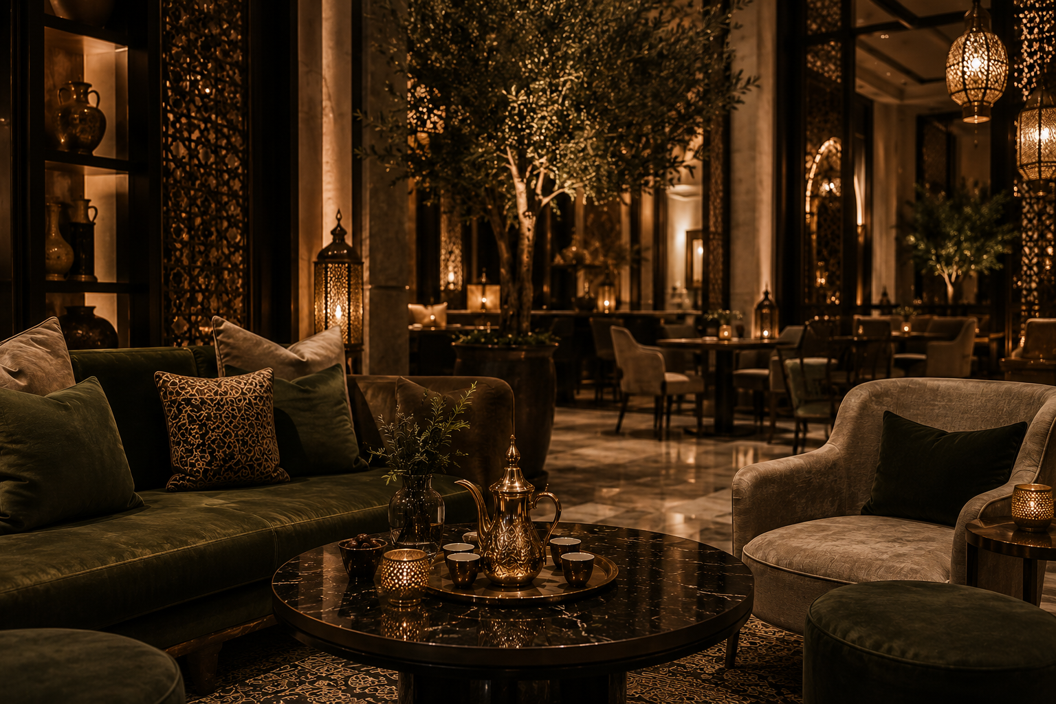 جلسات وقهوة راقية